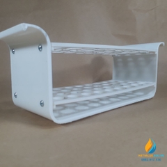 Giá ống nghiệm nhựa 2 tầng 36 lỗ kích thước lỗ 18mm