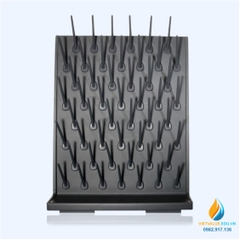 Giá phơi dụng cụ thí nghiệm 52 que cắm, kích thước 700mm*550mm*17,5mm
