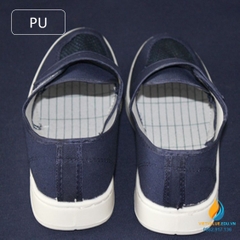 Giày PU chống tĩnh điện phòng sạch, đế liền, thoáng chân, giày phòng sạch