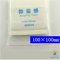 Giấy lấy mẫu chất, cân mẫu chất, dụng cụ phòng thí nghiệm nghiên cứu