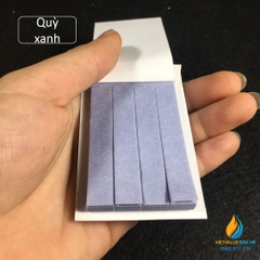 Giấy quỳ xanh đo độ PH của dung dịch, tệp 100 miếng, giấy đo độ PH