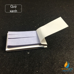 Giấy quỳ xanh đo độ PH của dung dịch, tệp 100 miếng, giấy đo độ PH