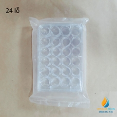 Giếng nuôi cấy vi sinh dùng 1 lần loại 24 lỗ tiệt trùng dùng 1 lần