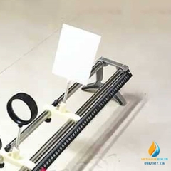 Hệ nghiên cứu ảnh tạo bởi thấu kính thực hành vật lý, dài 1m, 9 món