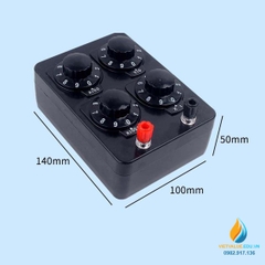 Hộp điện trở 0-9999,9 Ôm