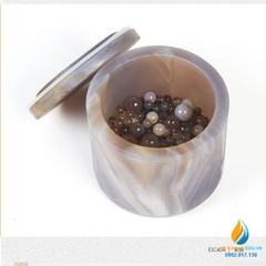 Hộp đựng bi mã não dung tích 300ml, hiệu quả nghiền cao, lọ mã não phòng thí nghiệm