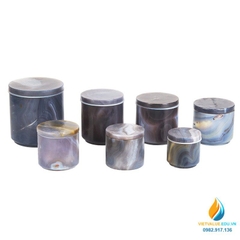 Hộp đựng bi mã não dung tích 50ml, hiệu quả nghiền cao, lọ mã não phòng thí nghiệm