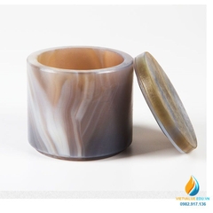 Hộp đựng bi mã não dung tích 250ml, hiệu quả nghiền cao, lọ mã não phòng thí nghiệm