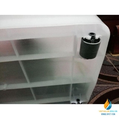 Thùng nhựa có nắp, dung tích 30 lít, thùng nhựa đựng dụng cụ, mẫu vật