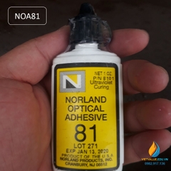 Keo dán quang UV của Mỹ NOA81, keo dán quang chuyên dụng chất lượng cao