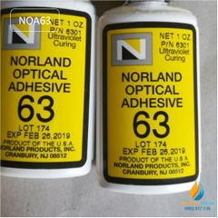 Keo UV cực tím NOA63 Norland UV, keo dán quang học NOA63 Mỹ