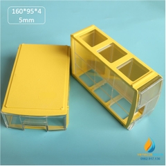 Khay chứa linh kiện điện tử, linh kiện sửa chữa kích thước mỗi ô 160 * 95 * 45mm