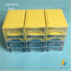 Khay chứa linh kiện điện tử, linh kiện sửa chữa kích thước mỗi ô 160 * 95 * 45mm