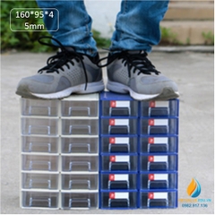 Khay chứa linh kiện điện tử, linh kiện sửa chữa kích thước mỗi ô 160 * 95 * 45mm