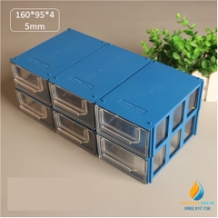 Khay chứa linh kiện điện tử, linh kiện sửa chữa kích thước mỗi ô 160 * 95 * 45mm