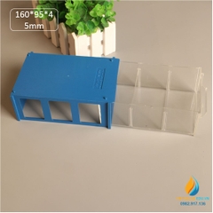Khay chứa linh kiện điện tử, linh kiện sửa chữa kích thước mỗi ô 160 * 95 * 45mm