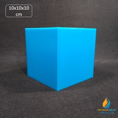 Khối lập phương cạnh 10cm, nghiên cứu thể tích hình học toán học