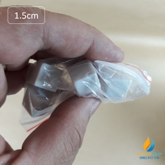 Xúc xắc trắng, xúc xắc thực hành stem cho học sinh, cạnh 1.5cm khối lập phương