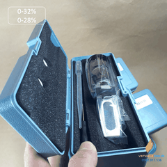 Khúc xạ kế đo cả độ mặn và độ ngọt FXP016 độ ngọt 0-32% và độ mặn 0-28%