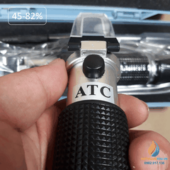 Máy đo khúc xạ cầm tay FXP021 đo độ đường 45-82% tự động bù nhiệt ATC