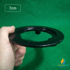 Kiềng đun cho đèn bunsen, kích thước đường kính mâm 7cm, cao 20cm