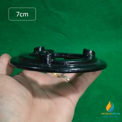 Kiềng đun cho đèn bunsen, kích thước đường kính mâm 7cm, cao 20cm