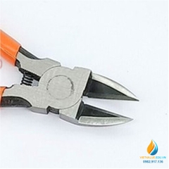 Kìm cắt dây điện lưỡi xiên, độ cứng cao, chều dài 6inch, cán bọc nhựa