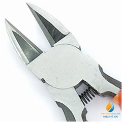 Kìm cắt dây điện lưỡi xiên, độ cứng cao, chều dài 6inch, cán bọc nhựa