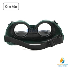 Kính hàn ống kép bảo vệ mắt, kính hàn bảo vệ mắt, độ trong cao