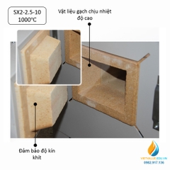 Lò nung thí nghiệm model SX2-2.5-10 nhiệt độ nung 1000 ℃, công suất 2.5kW