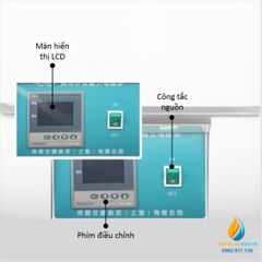 Lò nung thí nghiệm model SX2-2.5-10LT nhiệt độ nung 1000 ℃, 2.5kW lò sợi gốm