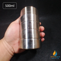 Lò phản ứng thủy nhiệt áp suất cao, dung tích 500ml, thép không gỉ