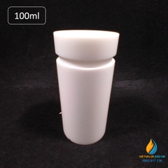 Lõi PTFE bể thủy nhiệt 100ml, lõi lò phản ứng hấp nhiệt thủy lực 100ml nhựa PTFE