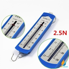 Lực kế lò xo dùng trong thí nghiệm cơ học, giới hạn đo 2.5N
