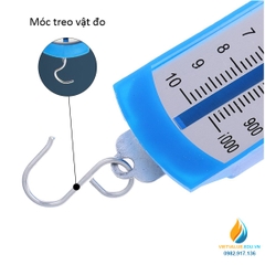 Lực kế lò xo dùng trong thí nghiệm cơ học, giới hạn đo 1N