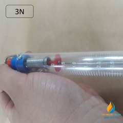 Lực kế lò xo đo độ lớn của lực, giới hạn đo 3N, lực kế cơ học thí nghiệm