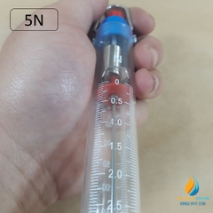 Lực kế lò xo, khung tròn, thí nghiệm cơ học, giới hạn đo 5N