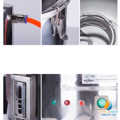 Máy cất nước bán tự động YN-ZD10, loại bán tự động, công suất 7.5KW