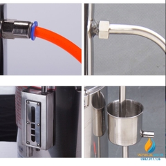 Máy cất nước bán tự động YN-ZD20, loại bán tự động, công suất 13.5KW