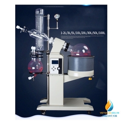 Máy cô quay chân không model LC-RE-100L, dung tích 50000ml, hệ thống nâng tự động
