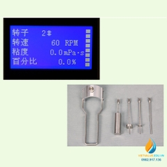 Máy đo độ nhớt NDJ-8S, hiển thị LCD, khoảng hoạt động từ 0 đến 200000mpa.s
