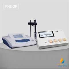 Máy đo PH để bàn PHS-2F, hiển thị LCD, khoảng đo 0.00 đến 14.00PH sai số 0.01PH