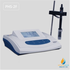 Máy đo PH để bàn PHS-2F, hiển thị LCD, khoảng đo 0.00 đến 14.00PH sai số 0.01PH