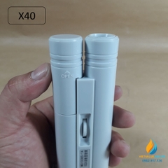 Máy dò vết nứt bê tông phạm vi đo 0-4mm, giá trị đọc tối thiểu 0,05mm, độ phóng đại 40 lần