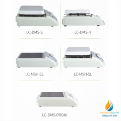 Máy khuấy từ LC-DMS-H, máy khuấy từ gia nhiệt, màn LCD, đầu dò nhiệt