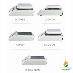 Máy khuấy từ LC-DMS-H, máy khuấy từ gia nhiệt, màn LCD, đầu dò nhiệt