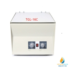 Máy ly tâm Jin Yan model TGL-16C điện áp 220V, 85W, tốc độ tối đa 1600 rpm