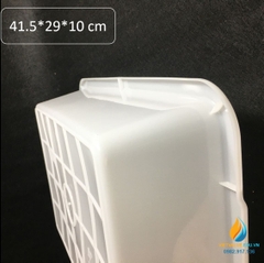 Khay nhựa đựng dụng cụ 41.5x29x10cm, khay nhựa đựng dụng cụ thí nghiệm