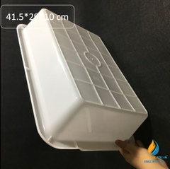 Khay nhựa đựng dụng cụ 41.5x29x10cm, khay nhựa đựng dụng cụ thí nghiệm