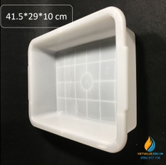 Khay nhựa đựng dụng cụ 41.5x29x10cm, khay nhựa đựng dụng cụ thí nghiệm